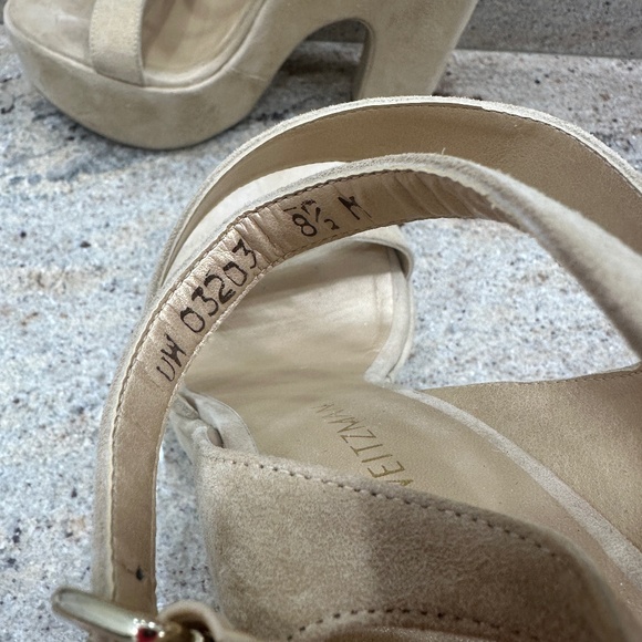 Stuart Weitzman Suede Heels - Picture 4 of 9